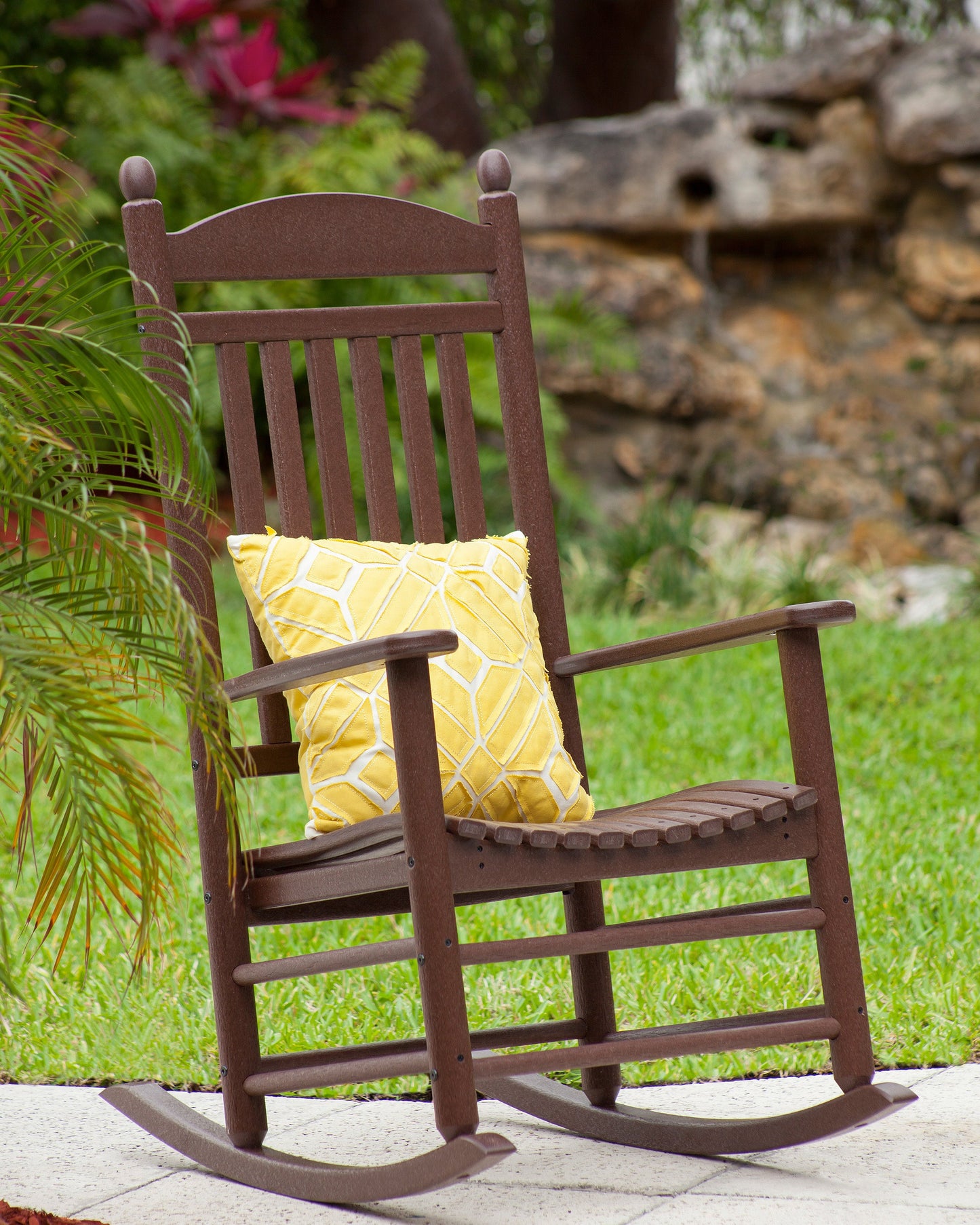 POLYWOOD Jefferson Rocking Chair detail