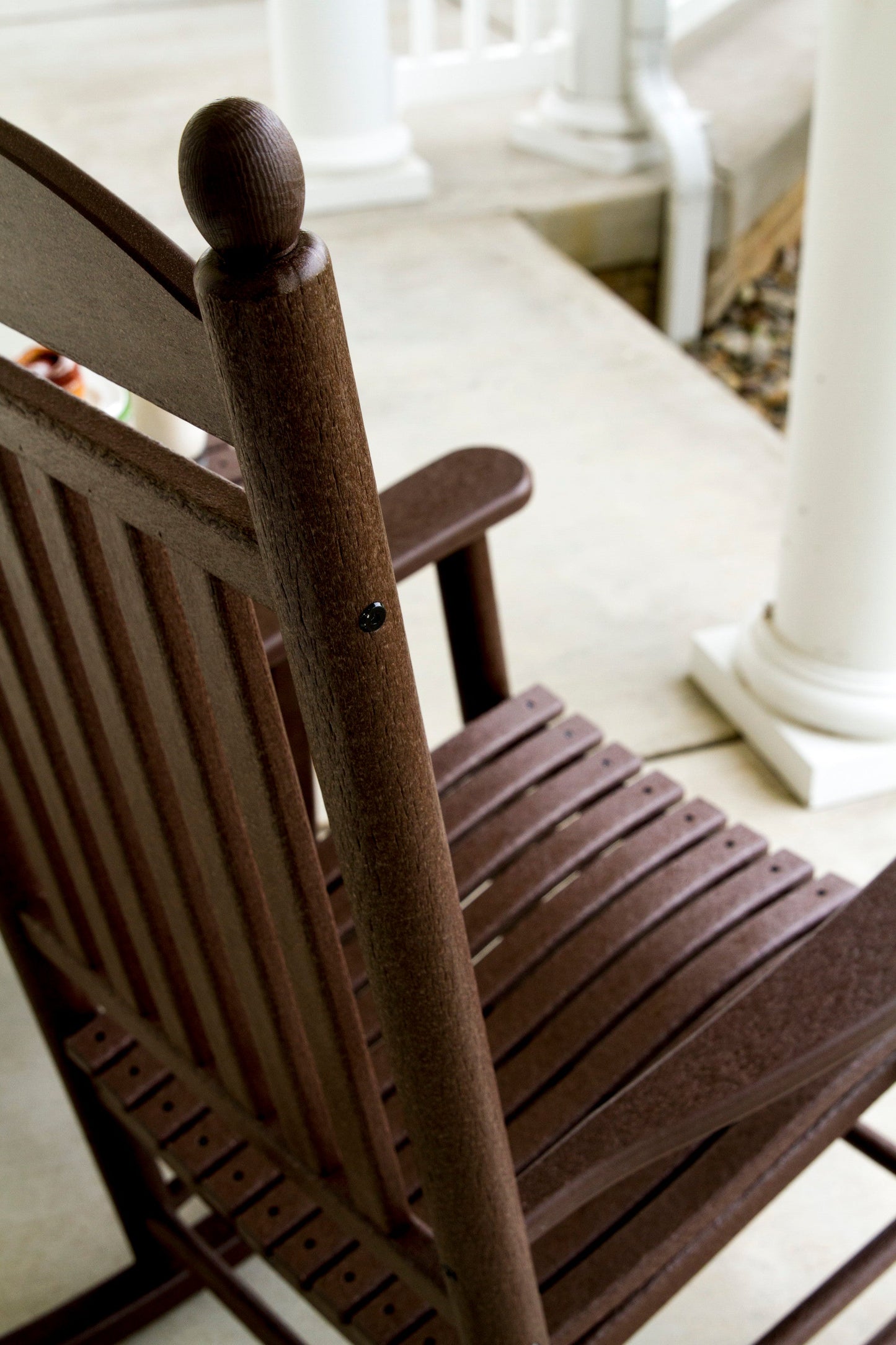 POLYWOOD Jefferson Rocking Chair detail