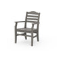 POLYWOOD Savannah Dining Arm Chair — Driftwood
