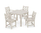 POLYWOOD Chippendale 5-Piece Parsons Dining Set — Sand