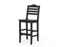 POLYWOOD Savannah Bar Side Chair — Black