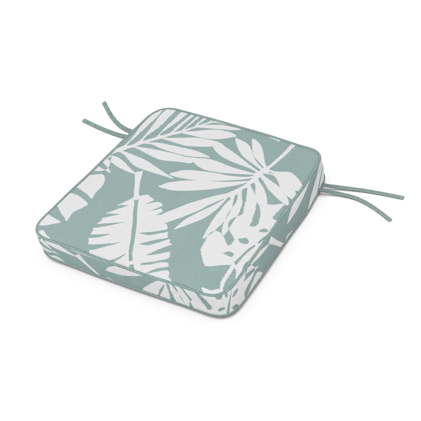 POLYWOOD Acadia Dining Arm Seat Cushion — Leaf Glacier Spa