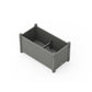 POLYWOOD Nautical Rectangle Double Planter Box