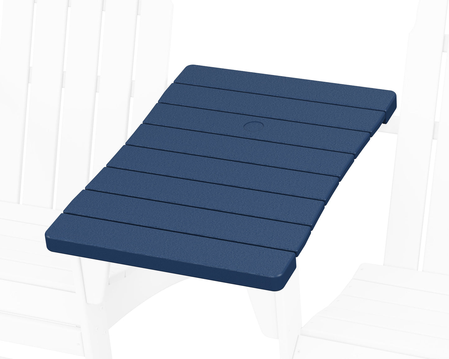 POLYWOOD 400 Series Straight Adirondack Connecting Table — Navy