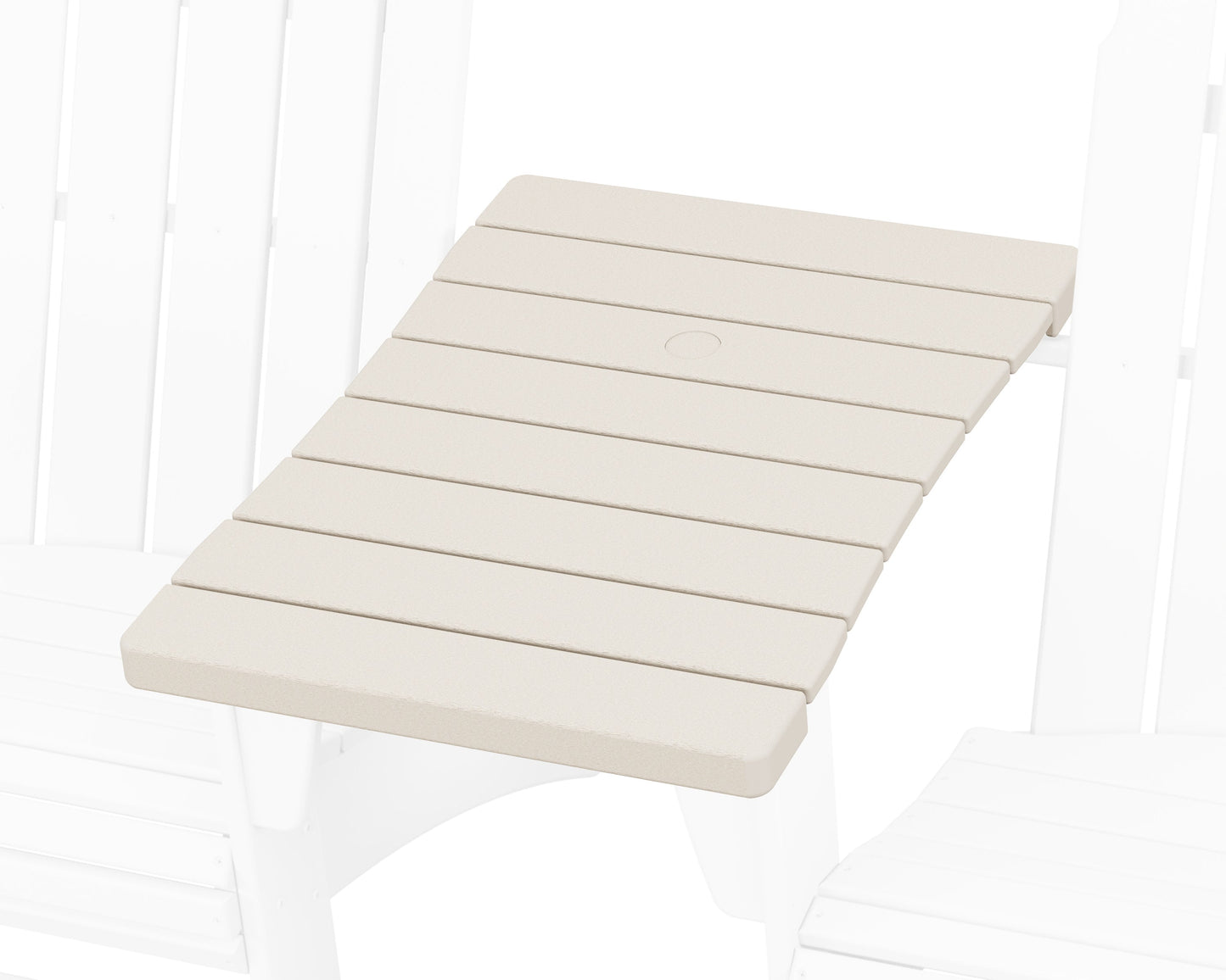 POLYWOOD 600 Series Straight Adirondack Connecting Table — Sand
