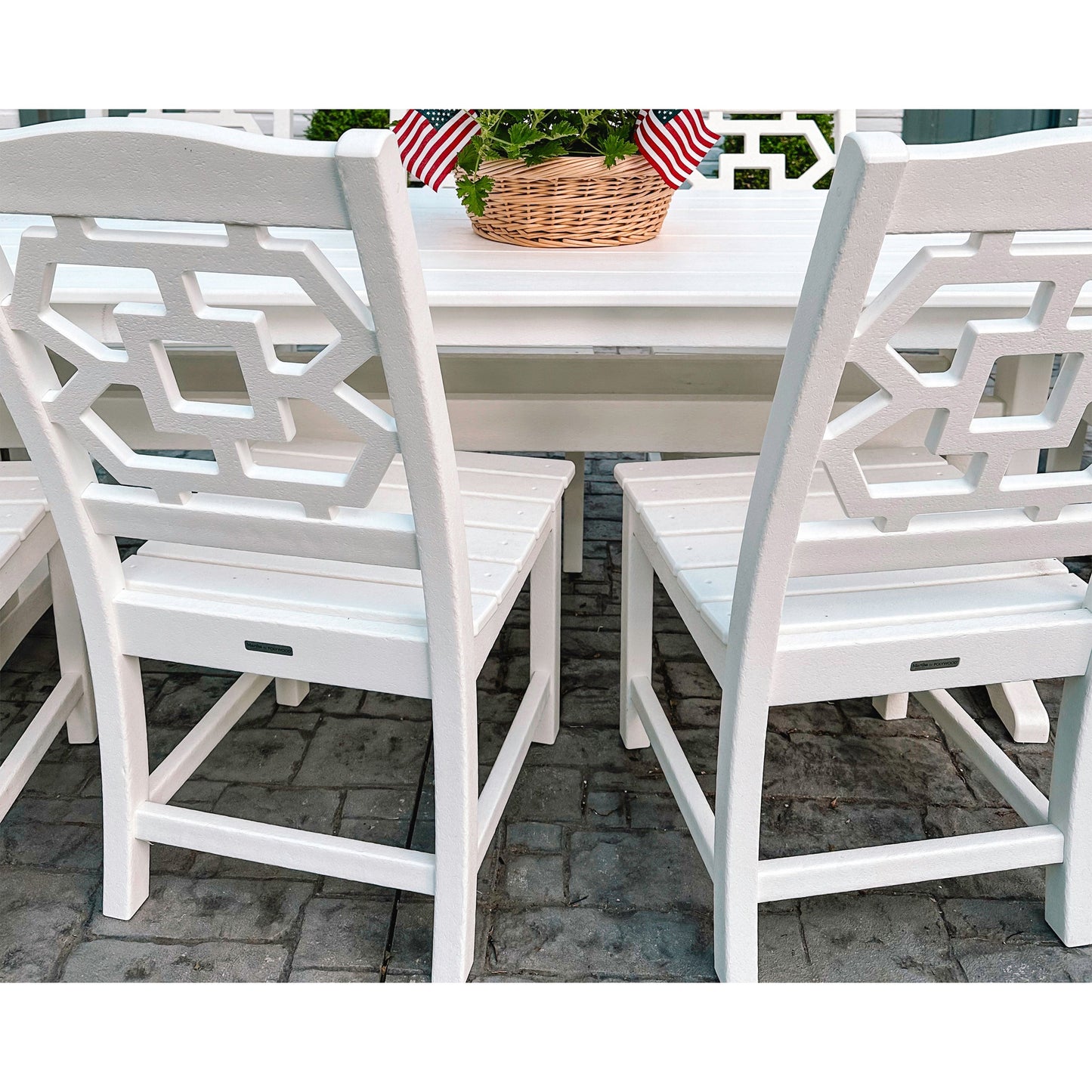 POLYWOOD Chinoiserie Dining Side Chair