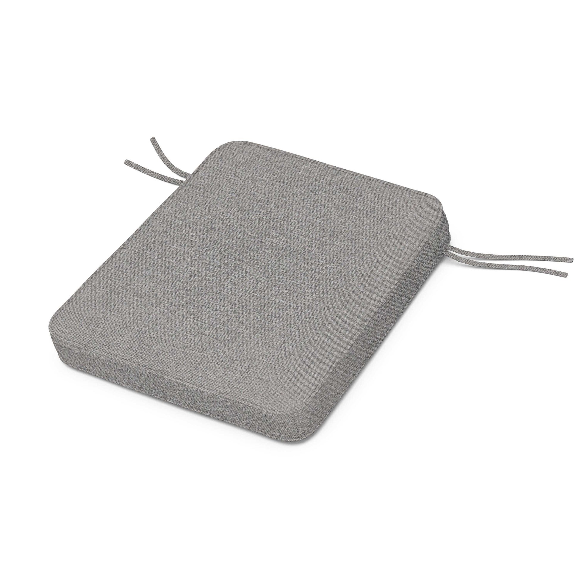 POLYWOOD Chinoiserie Rocker Seat Cushion — Grey Mist
