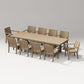 Polywood - Latitude 11-Piece A-Frame Table Dining Set - FREE SHIPPING