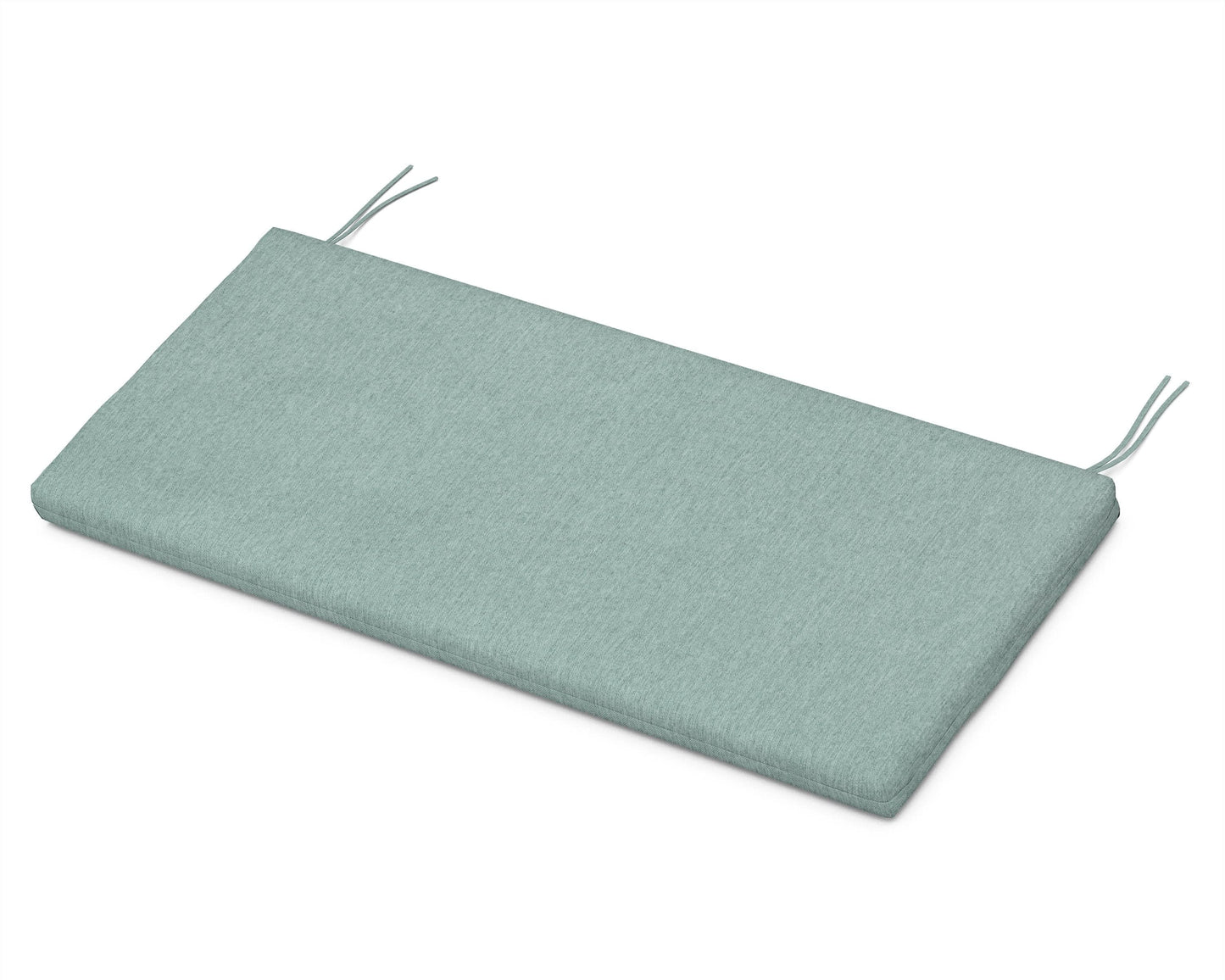 POLYWOOD Bench Seat Cushion - 17.25"D x 43.5"W x 2.5"H — Glacier Spa