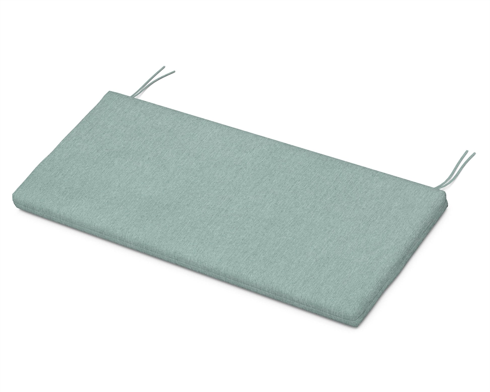 POLYWOOD Bench Seat Cushion - 17.25"D x 43.5"W x 2.5"H — Glacier Spa