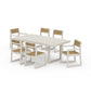 POLYWOOD EDGE Sling 7-Piece Dining Set — Sand / Burlap Sling
