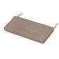 POLYWOOD Chinoiserie Bench Seat Cushion — Spiced Burlap