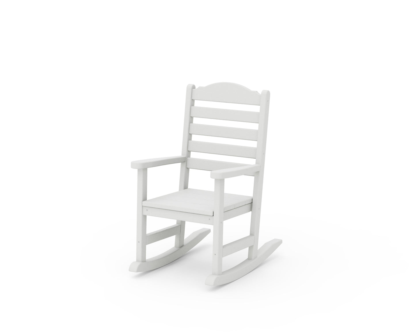 POLYWOOD Savannah Kids Rocking Chair — Vintage White