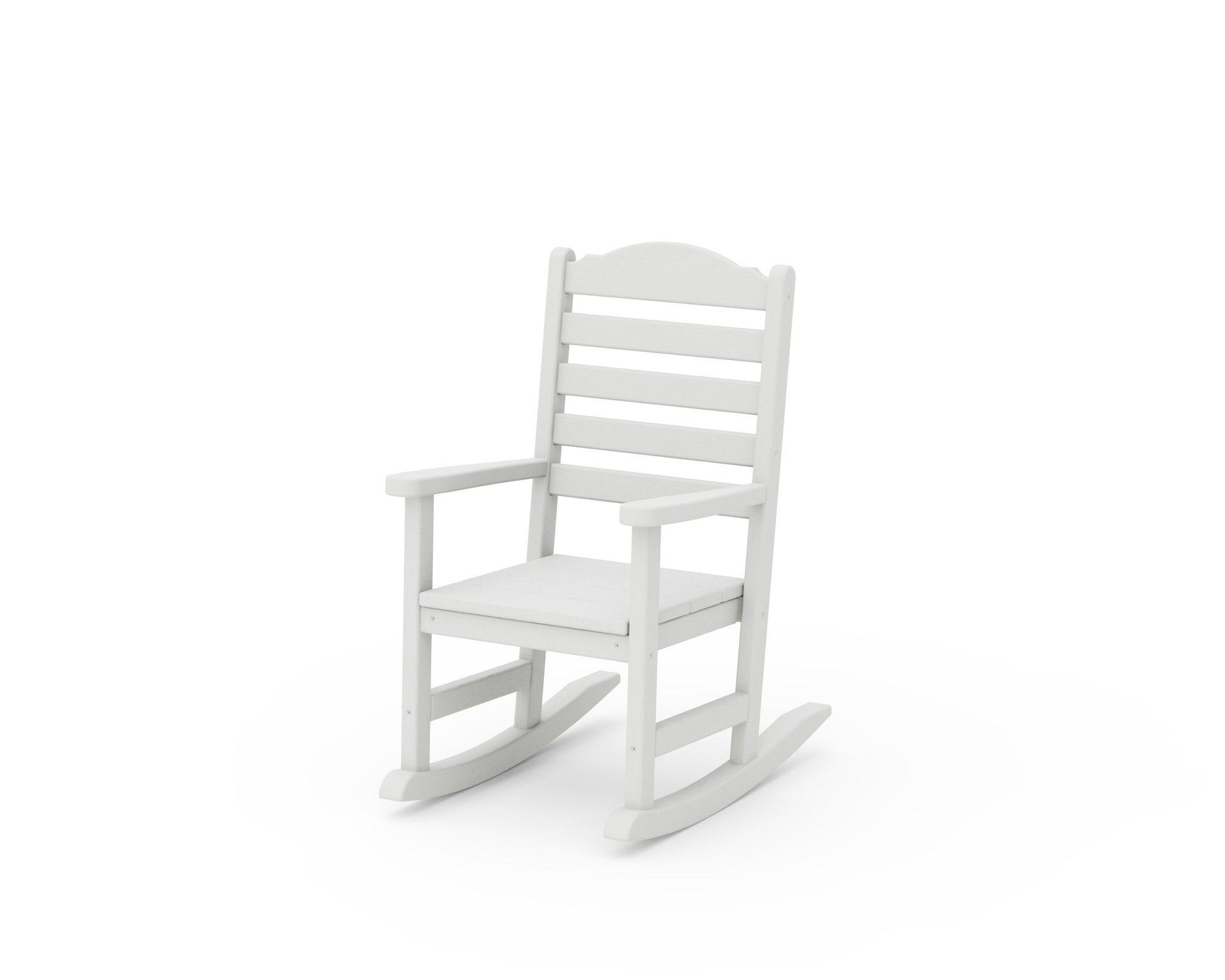 POLYWOOD Savannah Kids Rocking Chair — Vintage White