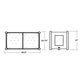 POLYWOOD Country Living Large Rectangle Double Planter Box