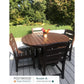 POLYWOOD 48" Round Farmhouse Dining Table