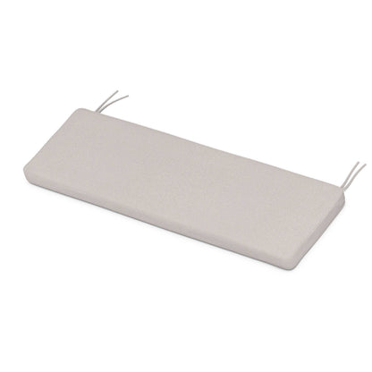 POLYWOOD Chinoiserie Bench Seat Cushion — Dune Burlap