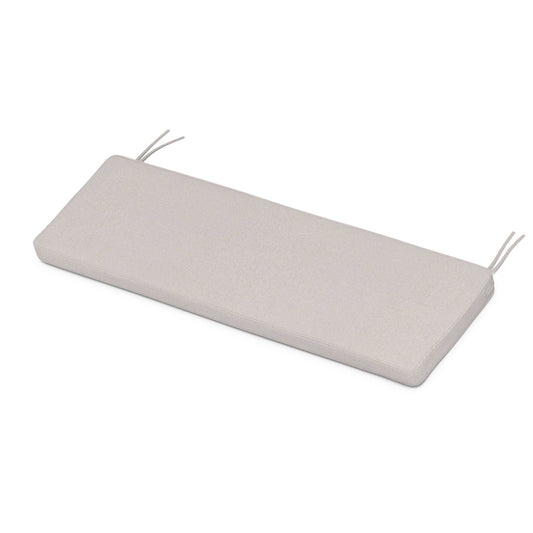 POLYWOOD Chinoiserie Bench Seat Cushion — Dune Burlap