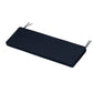 POLYWOOD Chinoiserie Bench Seat Cushion — Marine Indigo
