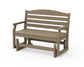 POLYWOOD Savannah 48" Glider — Vintage Sahara