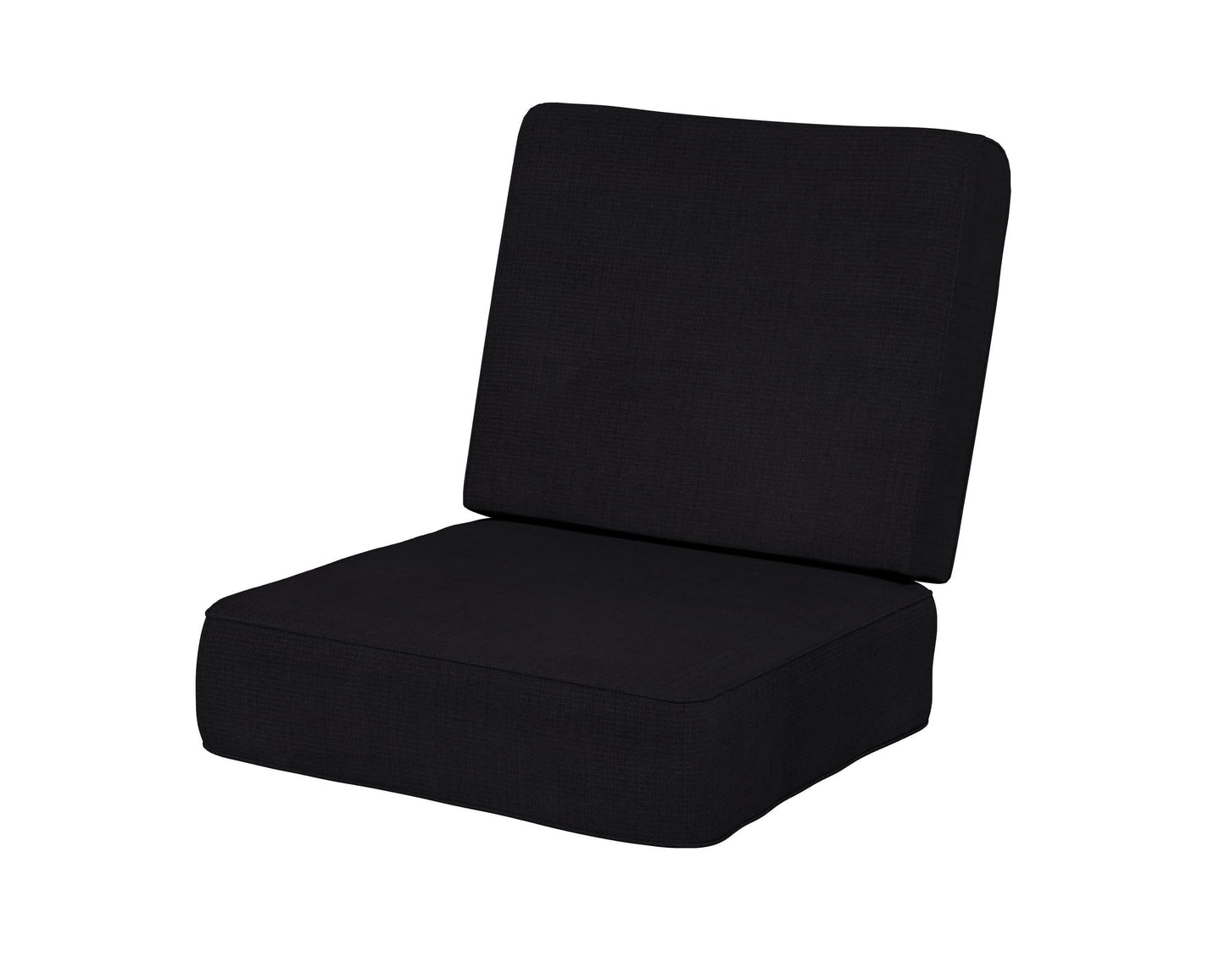 POLYWOOD Ateeva Harbour Seat and Back Cushion — Midnight Linen