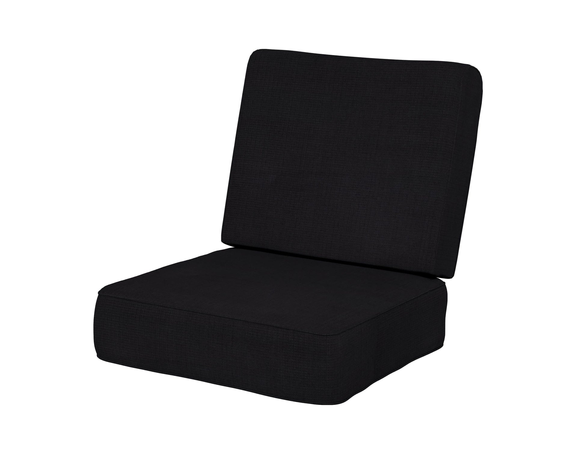 POLYWOOD Ateeva Harbour Seat and Back Cushion — Midnight Linen