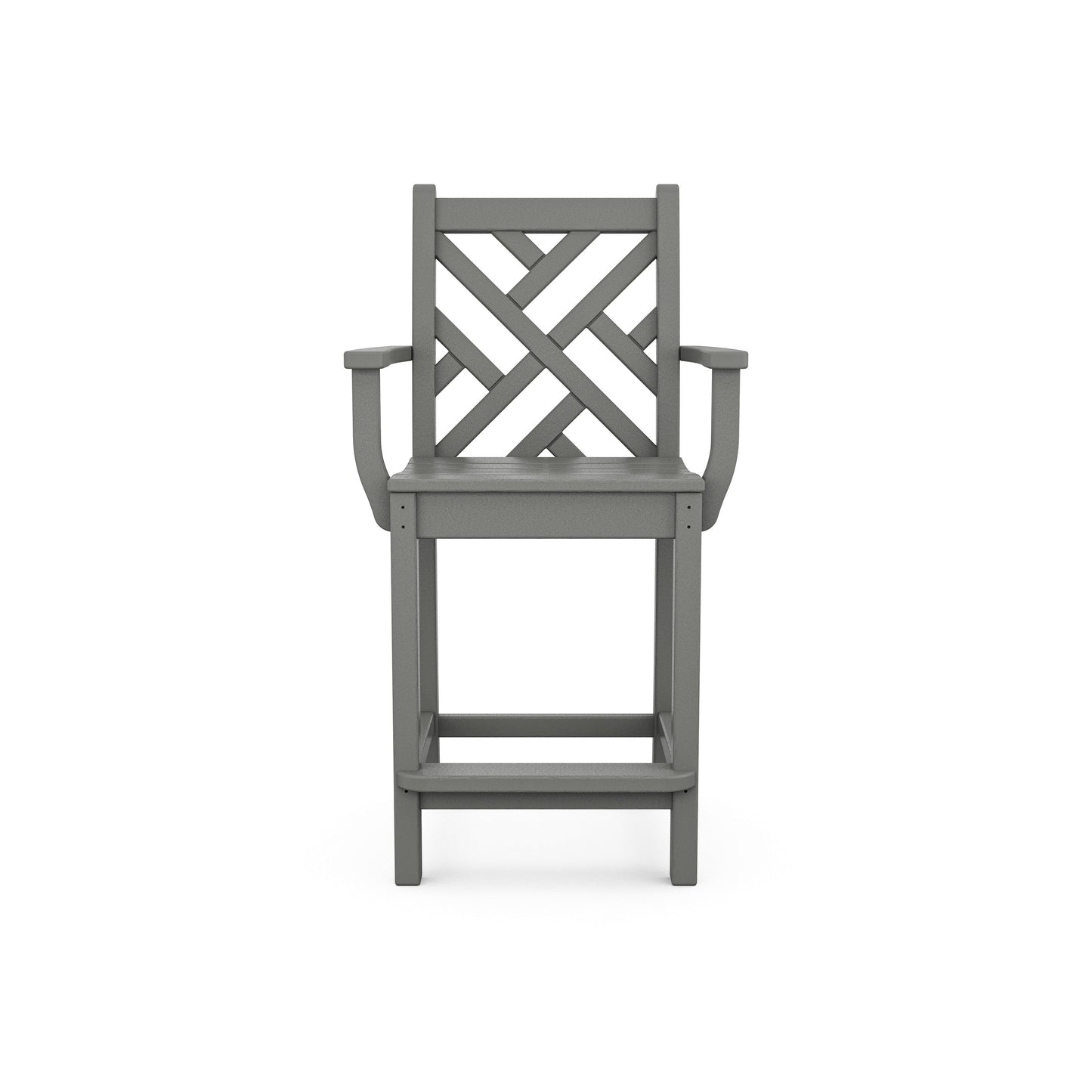 POLYWOOD Chippendale Counter Arm Chair