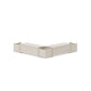 POLYWOOD 48" Country Living L- Shaped Planter Storage Bench Corner Set — Sand