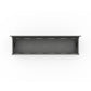 POLYWOOD Nautical 60" Storage Bench