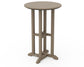 POLYWOOD 24" Round Farmhouse Counter Bistro Table — Vintage Sahara