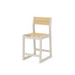 POLYWOOD EDGE Sling Counter Side Chair — Sand / Dupioni Apricot Sling