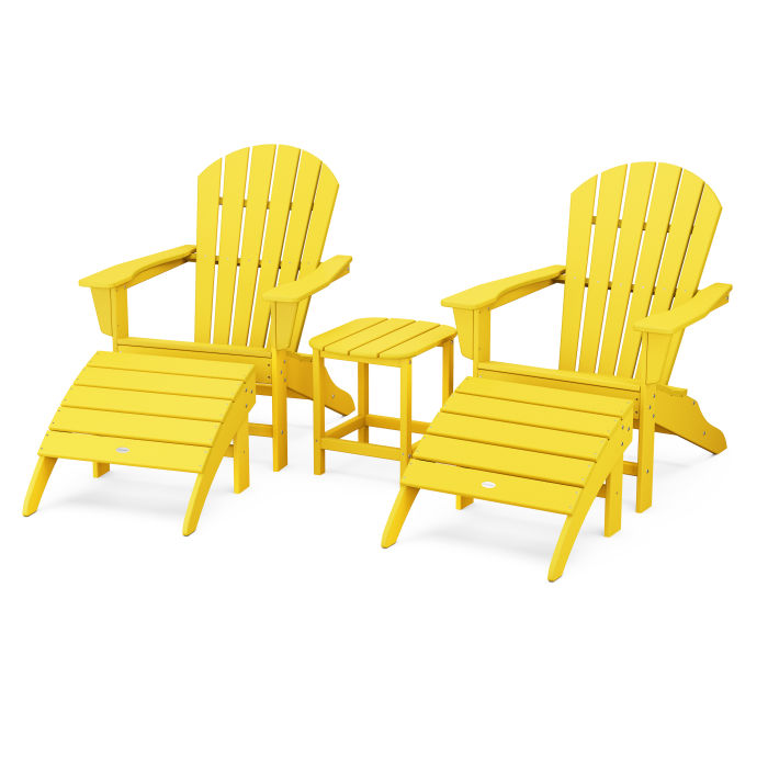 POLYWOOD South Beach Adirondack 5-Piece Set FREE SHIPPING
