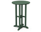 POLYWOOD 24" Round Farmhouse Counter Bistro Table — Green
