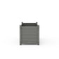 POLYWOOD Nautical Large Rectangle Triple Planter Box