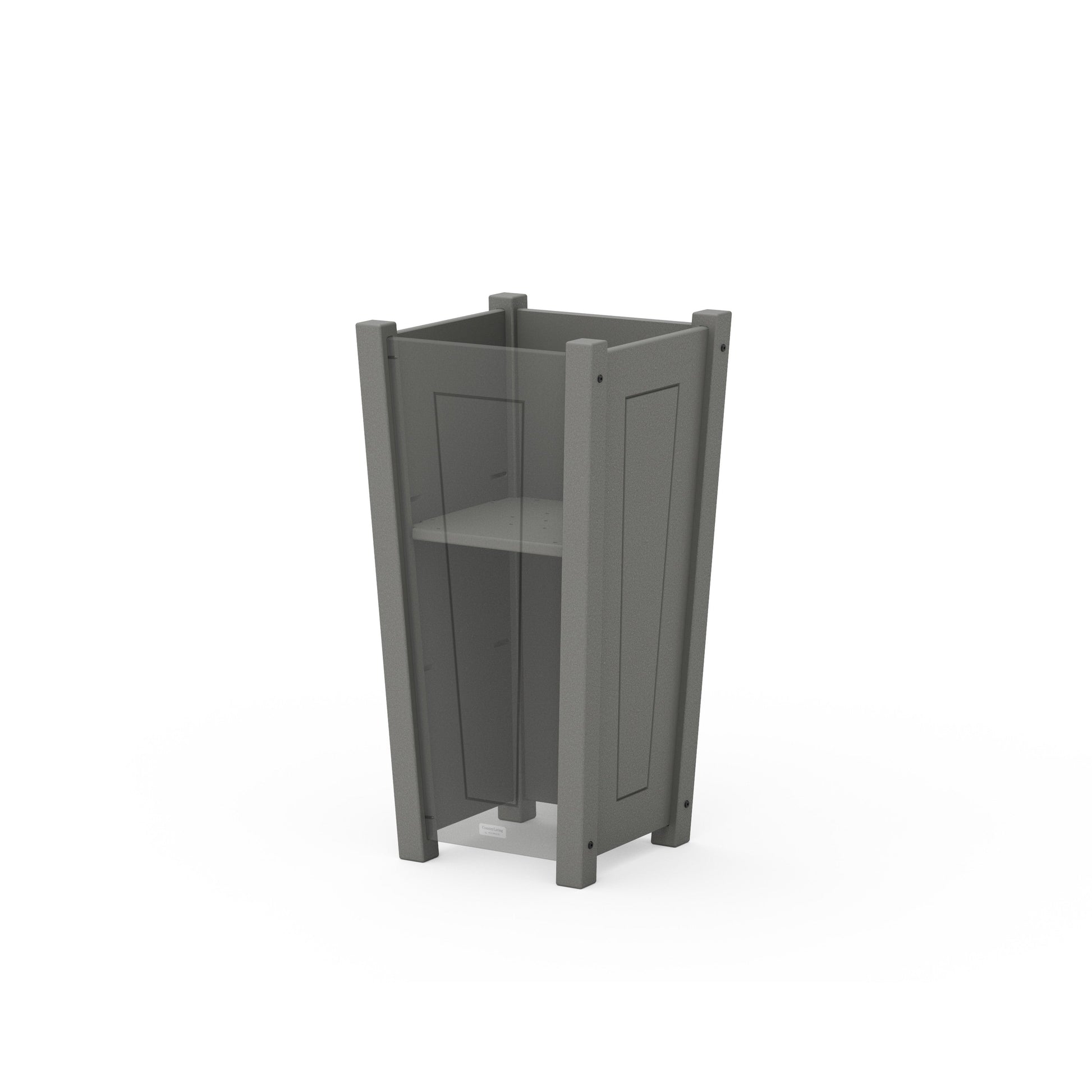 POLYWOOD Country Living Tapered Square Planter Box