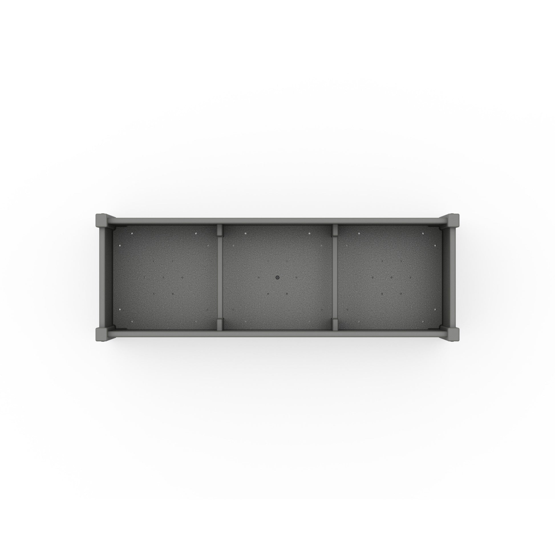 POLYWOOD Country Living Rectangle Triple Planter Box