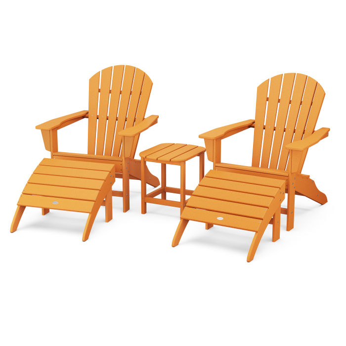 POLYWOOD South Beach Adirondack 5-Piece Set FREE SHIPPING