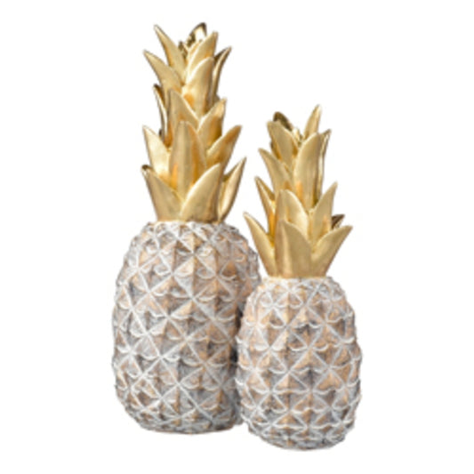 BIG ISLAND PINEAPPLE - SET OF 2  -  FREE SHIPPING !!!