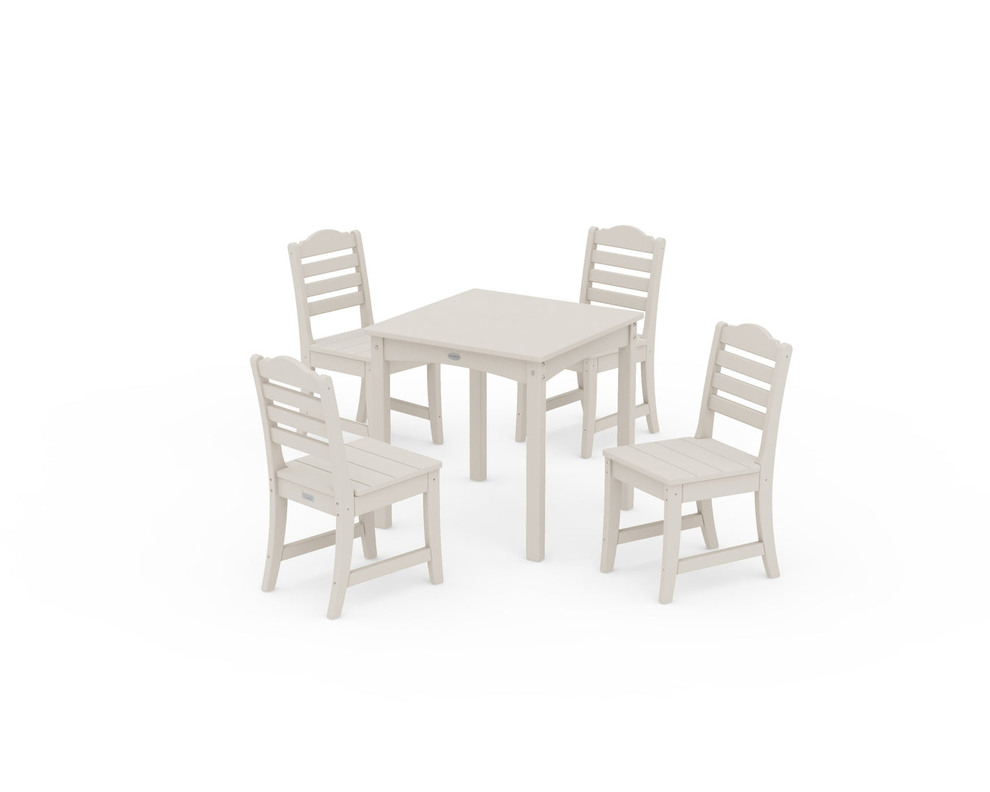 POLYWOOD Savannah Kids 5-Piece Dining Set — Sand