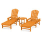 POLYWOOD South Beach Chaise 3-Piece Set FREE SHIPPING
