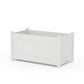 POLYWOOD Country Living Large Rectangle Double Planter Box — White