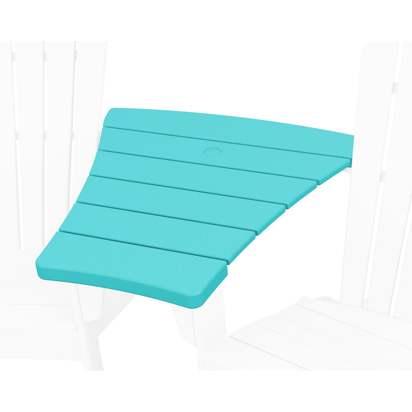 POLYWOOD Angled Adirondack Connecting Table — Aruba