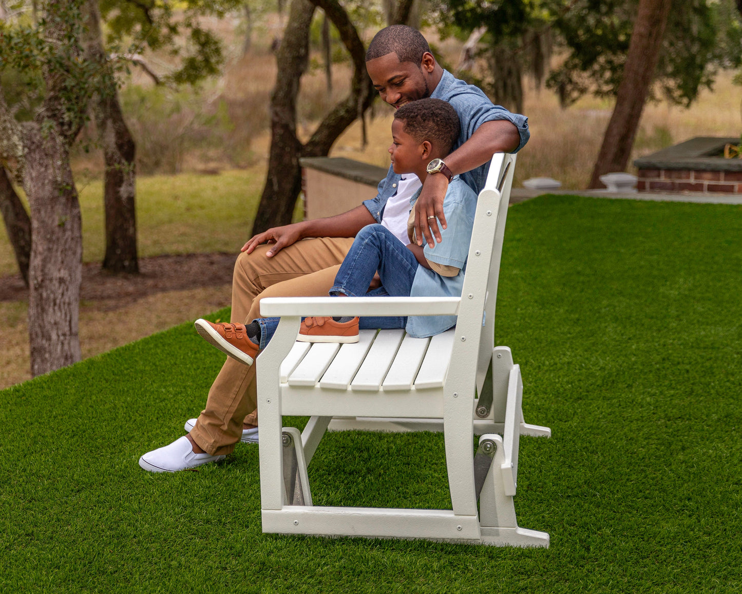 POLYWOOD Savannah 48" Glider
