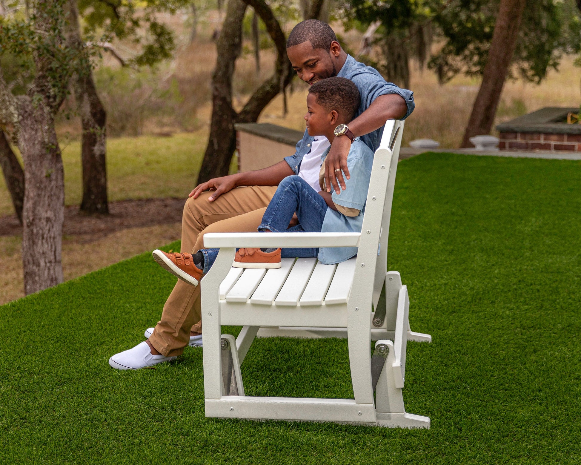 POLYWOOD Savannah 48" Glider