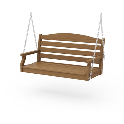 POLYWOOD Savannah 48" Swing — Natural