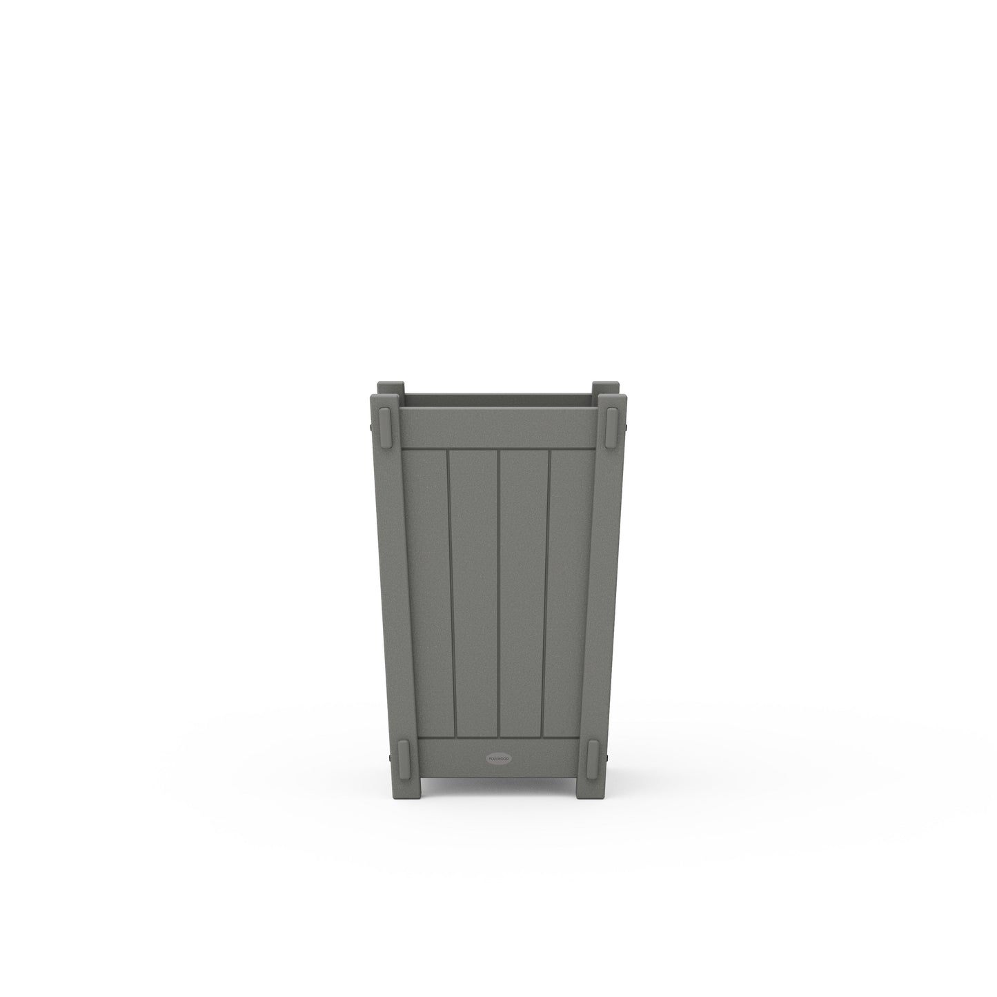 POLYWOOD Vineyard Tapered Square Short Planter Box