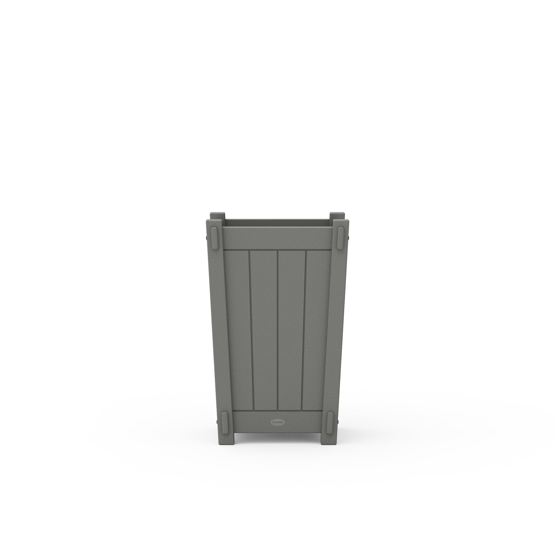 POLYWOOD Vineyard Tapered Square Short Planter Box