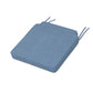 POLYWOOD Acadia Dining Side Seat Cushion — Sky Blue