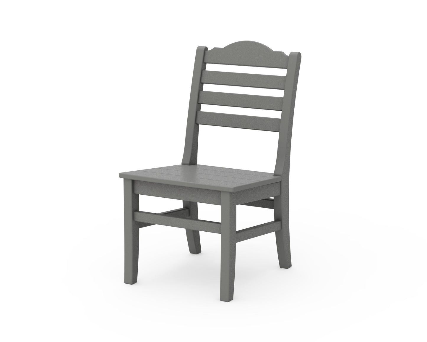 POLYWOOD Savannah Dining Side Chair — Slate Grey