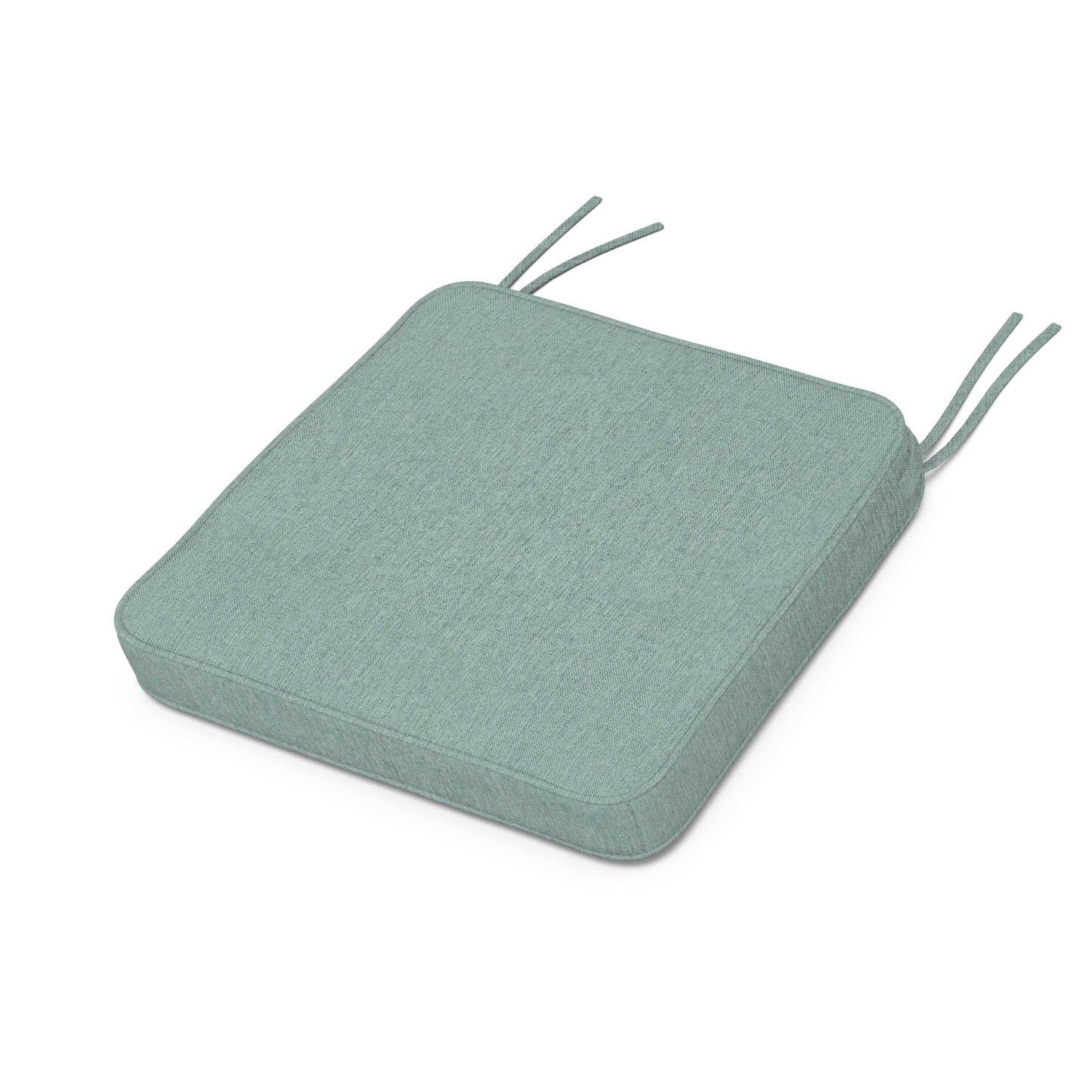 POLYWOOD Chinoiserie Side Chair Seat Cushion — Glacier Spa